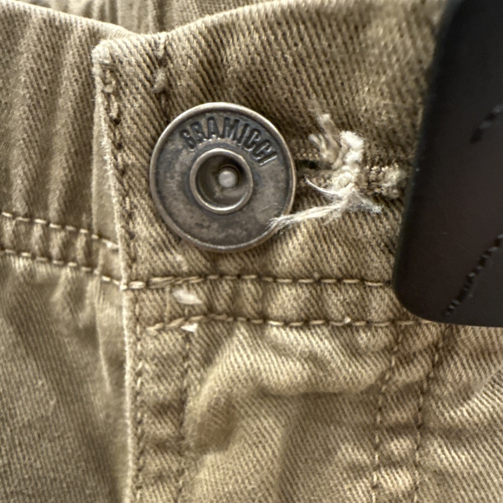 Gramicci Vintage G Series Pant Men Medium Length32 Khaki Belt Gorpcore Outdoor - Picture 5 of 12